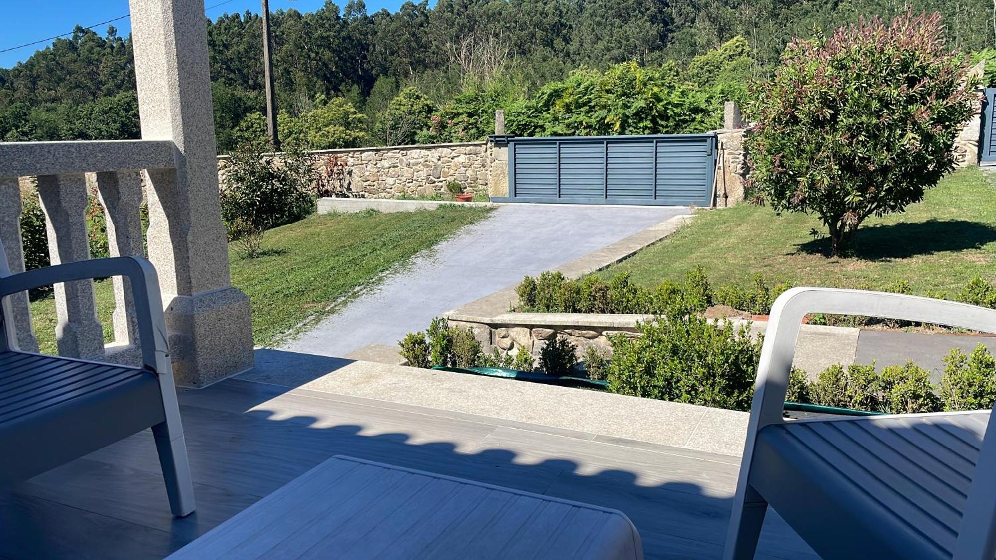 Casa Vanguardista En El Campo Cerca De Santiago Pontevedra Exterior foto